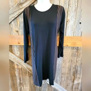 Match Point Long Tunic Top / Dress Size S small Long sleeve Made in USA soft